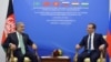 Russian Prime Minister Dmitry Medvedev and Afghan Chief Executive Abdullah Abdullah, (file photo). 