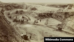 Залізорудний кар'єр, Кривий Ріг 1899 рік 