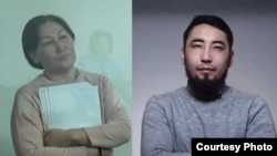 Зарина Торокулова и Азамат Ишенбеков. 