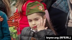 Дети на российском «Дне победы» в Севастополе. Архивное фото