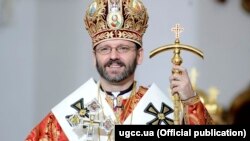 Глава Української греко-католицької церкви Святослав (Шевчук) 