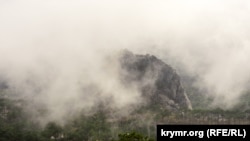 Лісова пожежа на Південному узбережжі Криму. Архівне фото