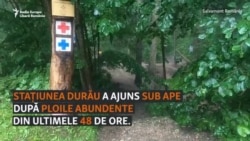 Inundații la Durău