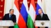 Унгарският премиер Виктор Орбан с руския президент Владимир Путин