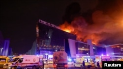 Пожежа в популярному концертному залі «Крокус Сіті Хол»