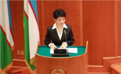 Özbegistanyň baş prokurorynyň orunbasary Sewtlana Artykow.