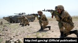 Тактические учения ОДКБ «Рубеж-2021». Иссык-Кульская область, Кыргызстан. 