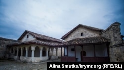 Караимская кенасса в древнем поселении Чуфут-Кале