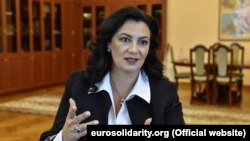 Депутатка Верховної Ради Іванна Климпуш-Цинцадзе (фракція «Європейська солідарність»)