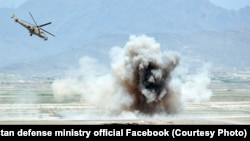 آرشیف، حمله قوای هوایی افغانستان در یکی از ولایات این کشور.