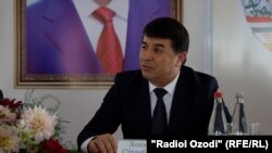 Сӯҳроб Холзода, сардори Сарраёсати ҳифзи муҳити зисти Суғд.