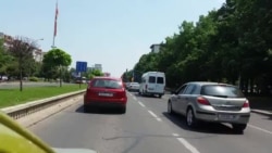 Колони автомобили во Скопје
