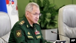 سئرگی شویگو وزیر دفاع روسیه 