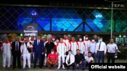 Олимпийцы Таджикистана перед вылетом в Токио