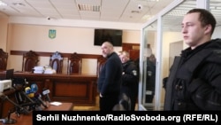 Судове засідання в апеляційному суді у справі Юрія Крисіна (вбивство Веремія). Київ, 19 березня 2018