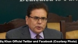 محمد صادق خان نماینده ویژه پاکستان برای افغانستان 