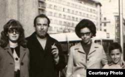 Gheorghe Babu Ursu într-o fotografie de familie