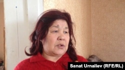 Жительница села Белес Танзиля Уразгалиева. ЗКО, 3 февраля 2015 года.