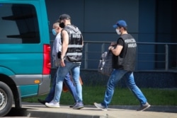 Обыски в центральном офисе "Белгазпромбанка"