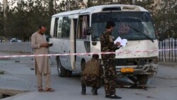 آرشیف، انفجار ماین مقناطیسی در موتر حامل کارمندان تلویزیون خورشید