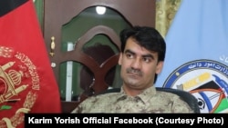 عبدالکریم یوروش سخنگوی پولیس فاریاب