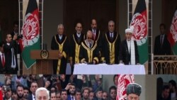 مراسم تحلیف همزمان آقایان غنی و عبدالله