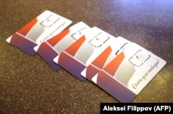 Сим-карты оператора «Феникс», который оккупанты запустили в 2014 году на мощностях захваченного Kyivstar