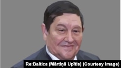 Председатель СНБ Узбекистана Рустам Инаятова. (Художник Мартинш Упитис).