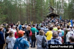 День пам'яті в Сандармоху, 5 серпня 2018 року. Фото: Давид Френкель