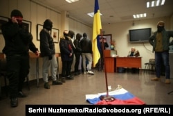 Акція праворадикалів у приміщенні «Росспівробітництва» на Подолі