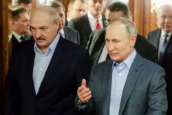 Зустріч Путіна і Лукашенка у Сочі. Росія, 14 вересня 2020 року