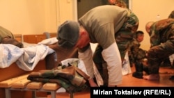 Кыргызстандык жоокерлер.