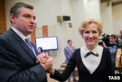 Леонід Слуцький та Ірина Ярова