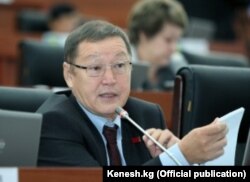 Экс-министр энергетики Осмонбек Артыкбаев.