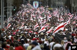 Протест у Білорусі. Вересень 2020 року