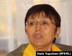Директор Института психоанализа Центральной Азии Анна Мергенбайкызы. Алматы, 21 октября 2011 года.