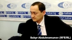 Нурбек Жеңиш - Улуттук банктын төрага орун басары. 26-март. 2015-жыл.