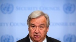 انتونیو گوترش، منشی عمومی سازمان ملل