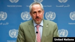 استیفان دوجاریک سخنگوی سازمان ملل