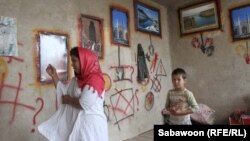 یکی از اطفال معتاد در افغانستان