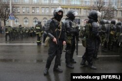 Сілавікі на Дзень Волі ў 2017 годзе