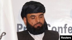 سهیل شاهین سخنگوی دفتر سیاسی طالبان در قطر