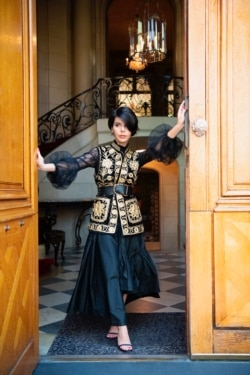 Afghan-American social media fashion influencer Safia