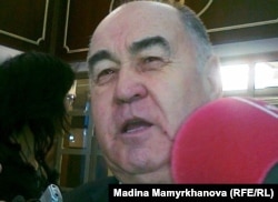 Қазақстанның коммунистік халық партиясының (ҚКХП) жетекшісі Владислав Косарев. Астана, 27 қаңтар 2012 жыл.