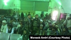 زندانیانی که در عملیات کماندوهای افغان از دو زندان طالبان در هلمند آزاد شدند