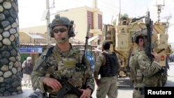 АКШнын аскерлери Ооганстандын Фарах провинциясында. 19-май, 2018-жыл.