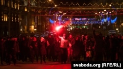 Масоўка падчас здымак фільму «Мы — браты»