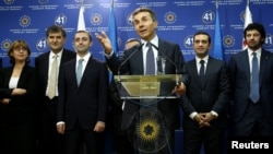 Иванишвили после победы на выборах в 2012 году