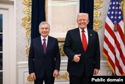 Өзбекстан жана АКШ президенттеринин Вашингтондогу жолугушуусу. 6-ноябрь, 2025-жыл.