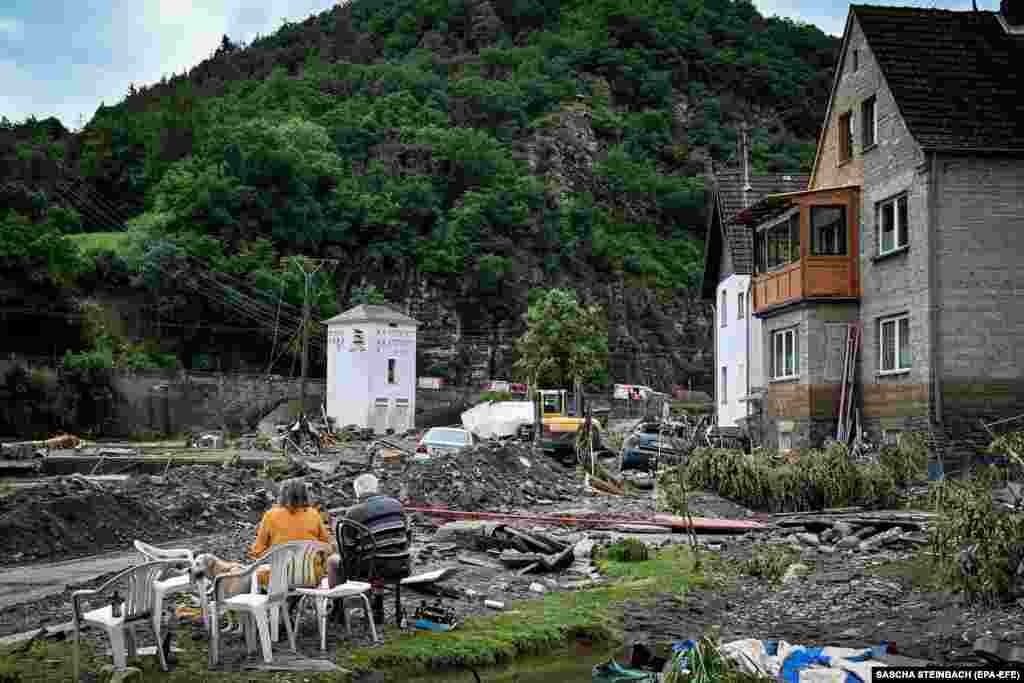 Мешканці села Шульд після повені